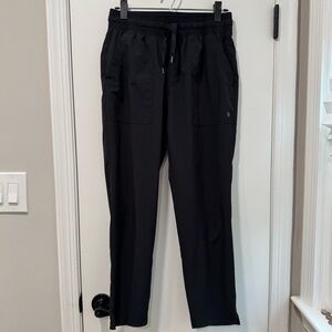 Apana women’s Medium Black Pull‎ On Pants, cropped